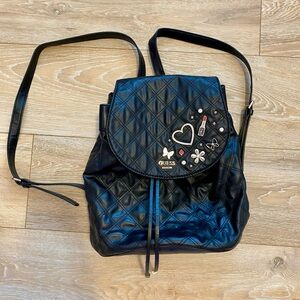 Original Guess Leather Backpack